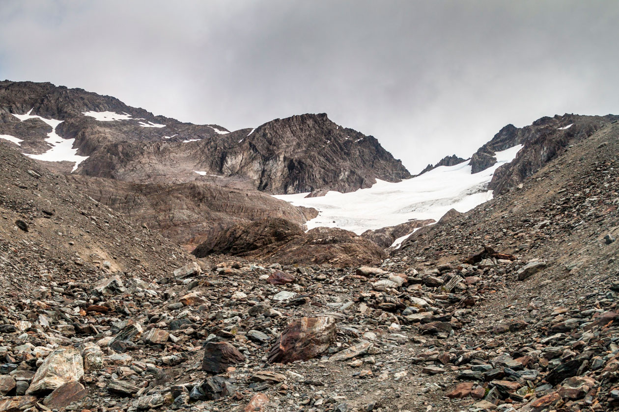 Como es el Glaciar Martial de Ushuaia