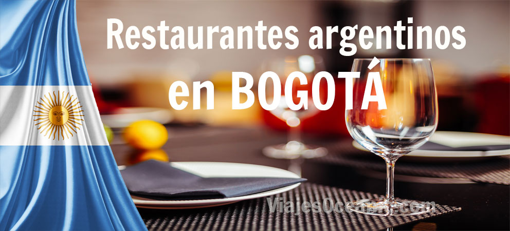 Donde estan los restaurantes argentinos de Bogota