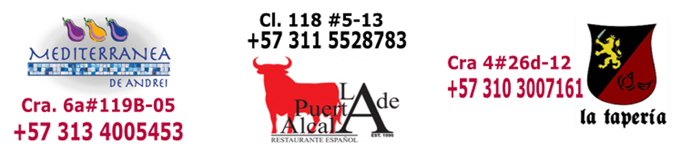 Elegir restaurante español en Bogota